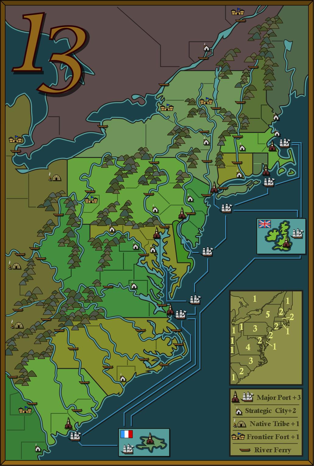 the map
