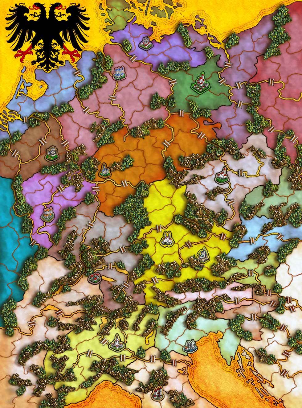 the map
