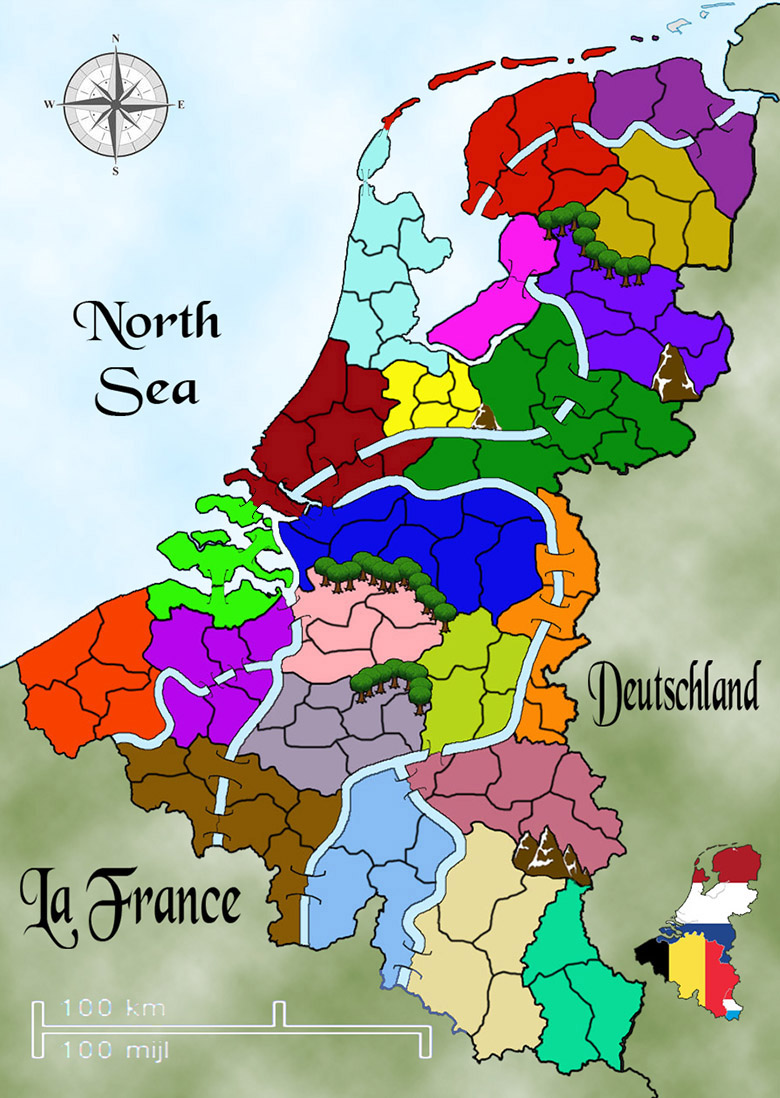 the map