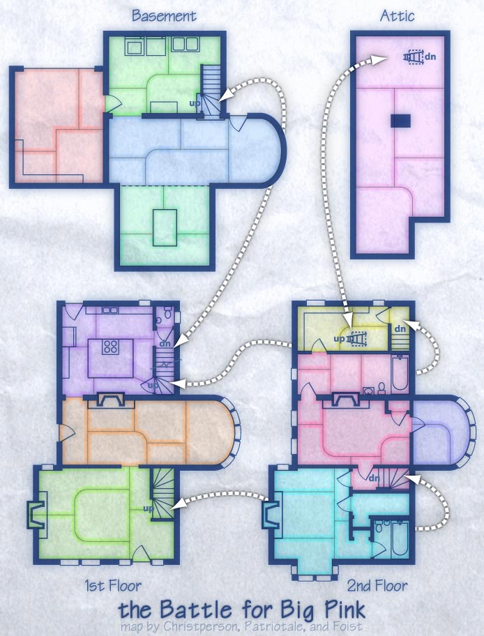 the map