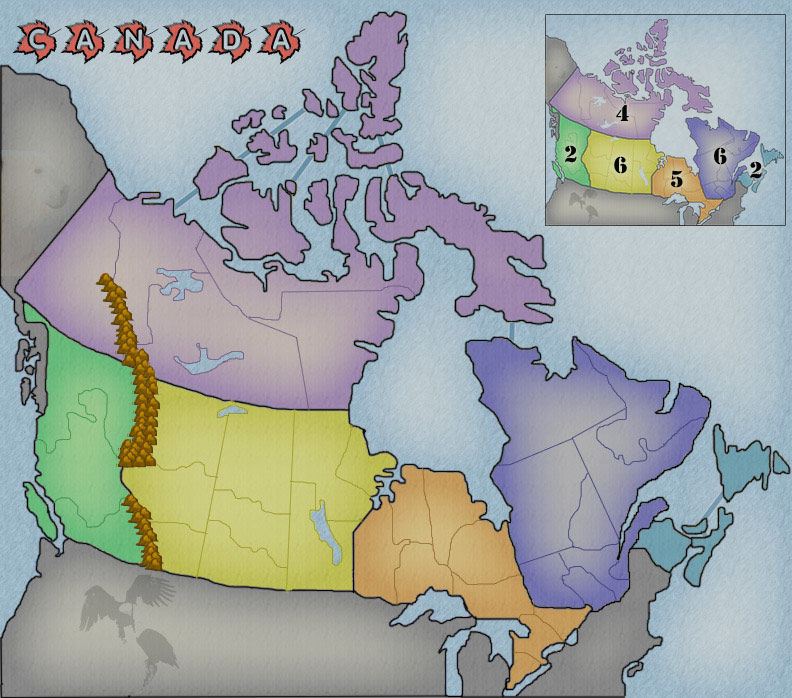 the map