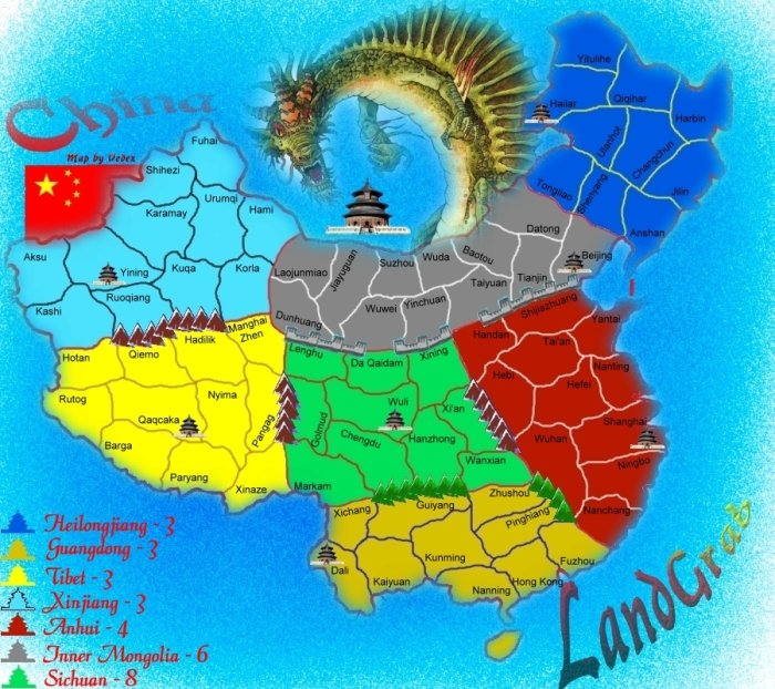 the map