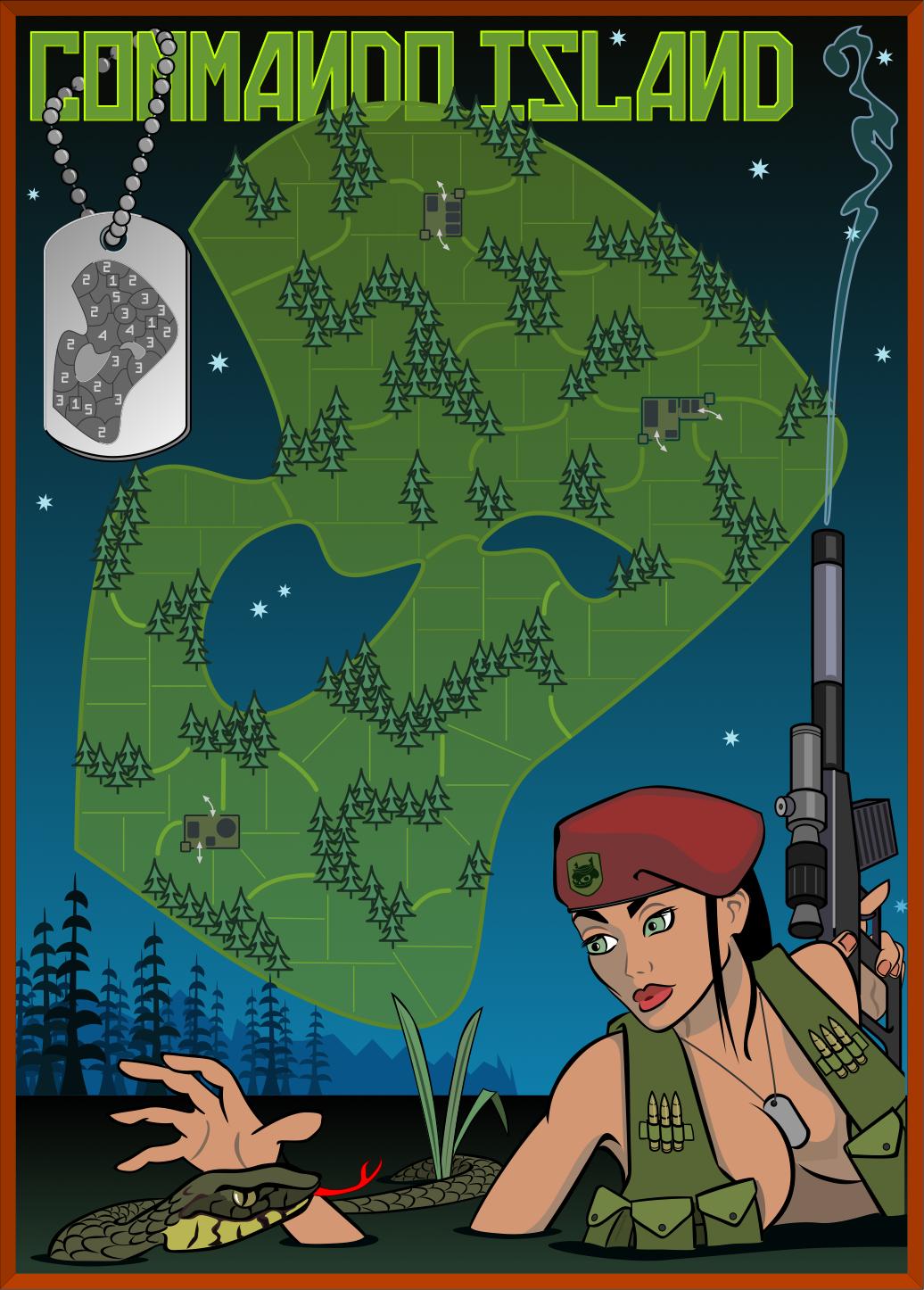 the map