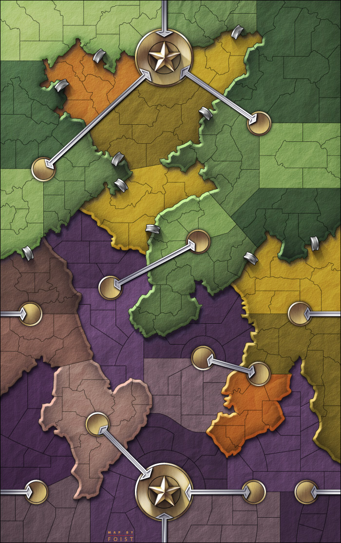 the map
