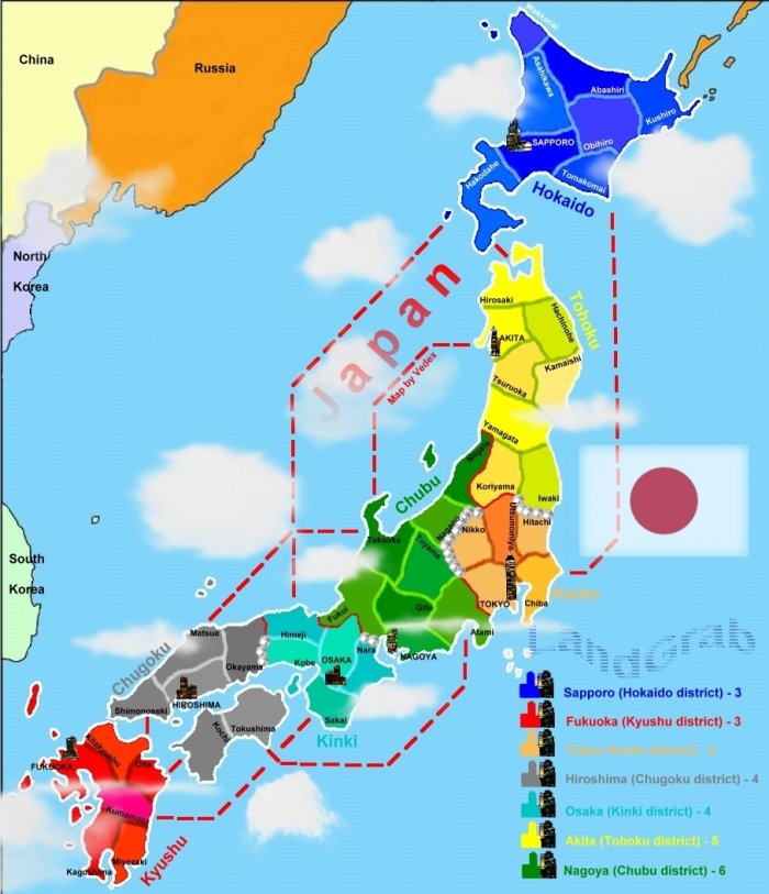 the map