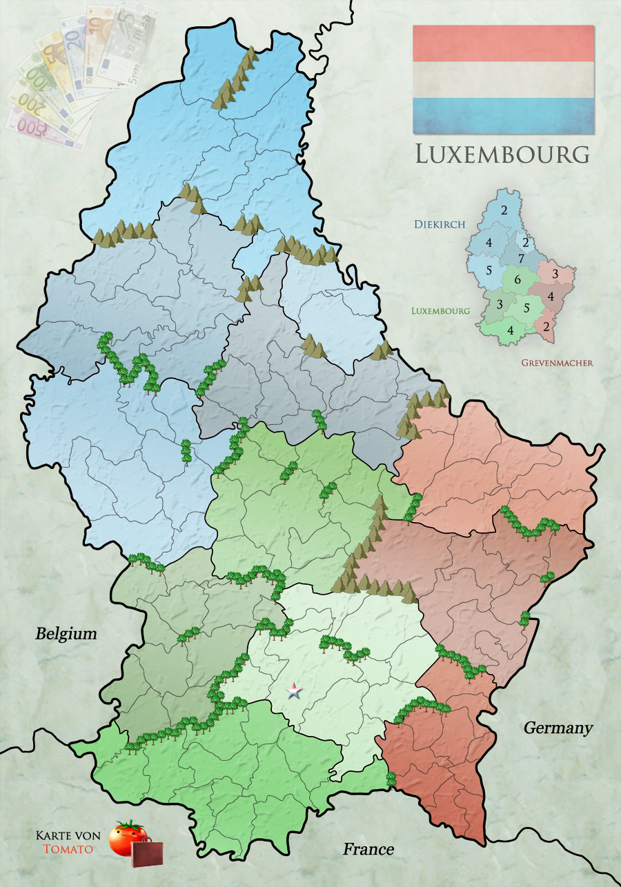 the map