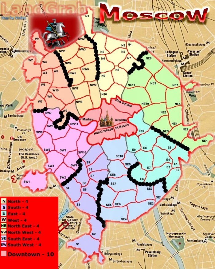 the map
