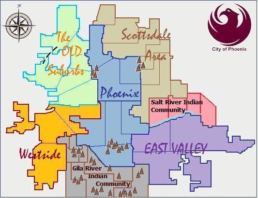 the map