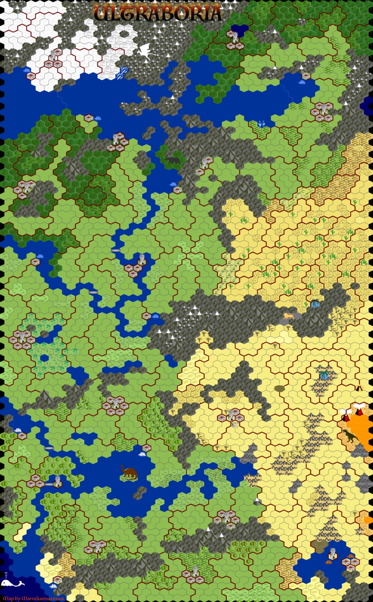 the map