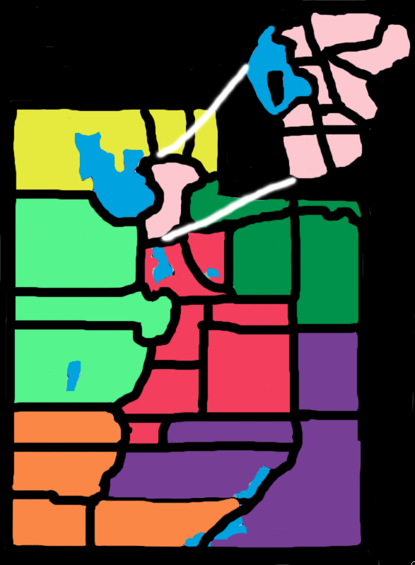 the map